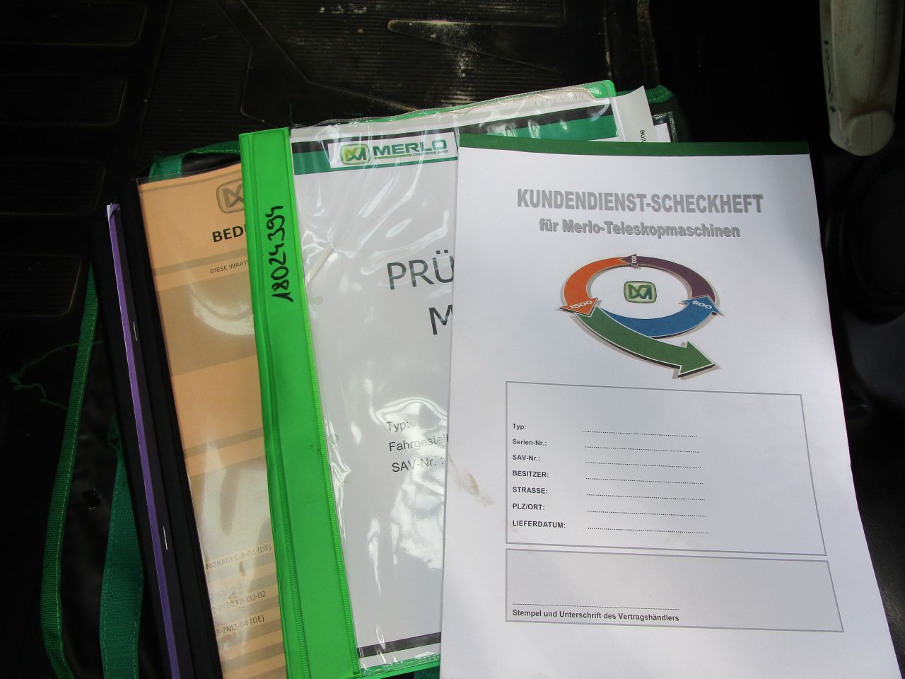 Merlo 40.17 plus werkbak bediening 2450 uur