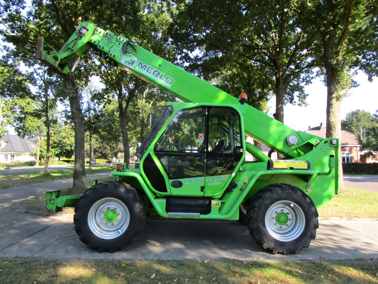 Merlo 40.17 plus werkbak bediening 2450 uur