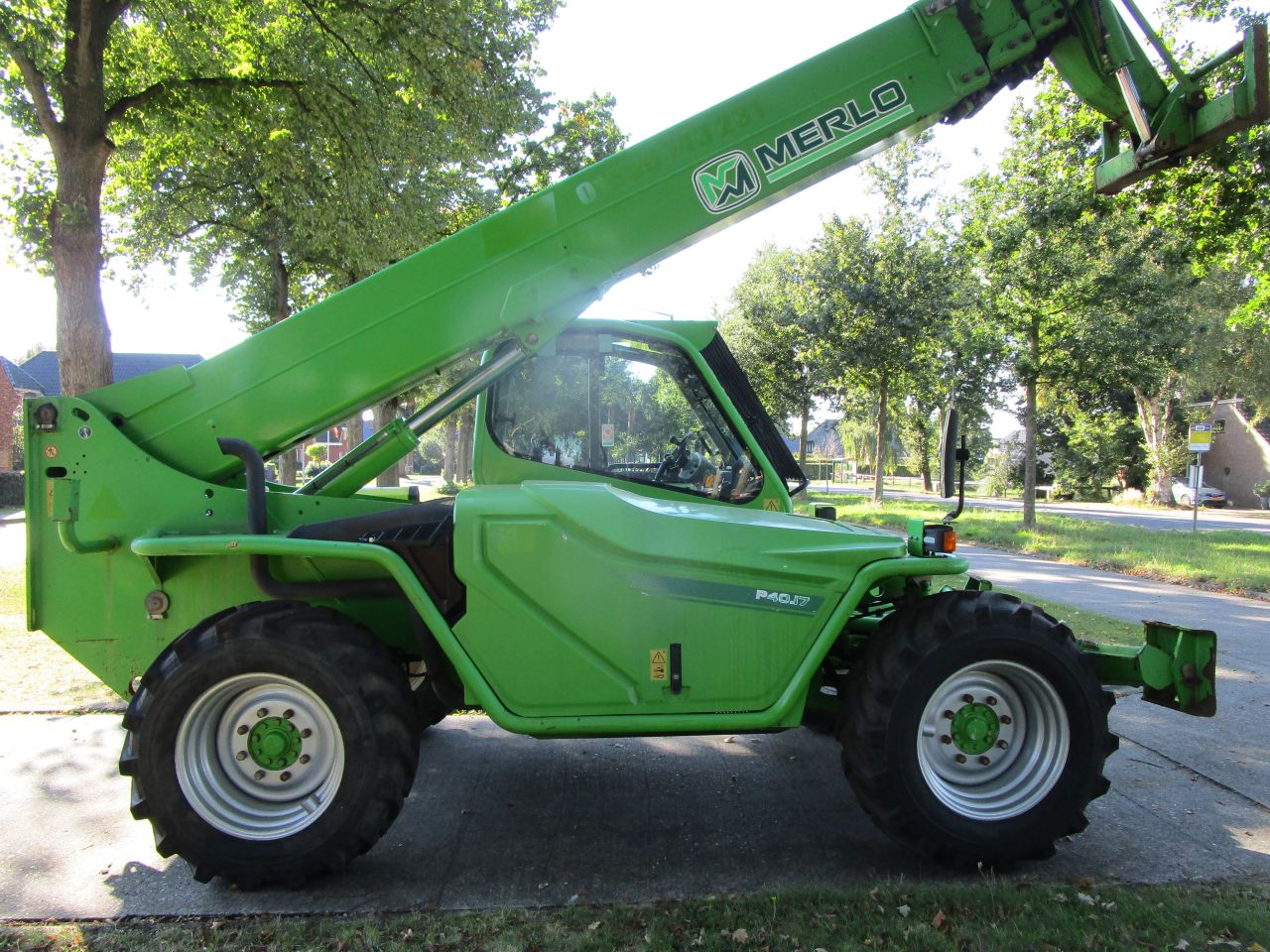 Merlo 40.17 plus werkbak bediening 2450 uur