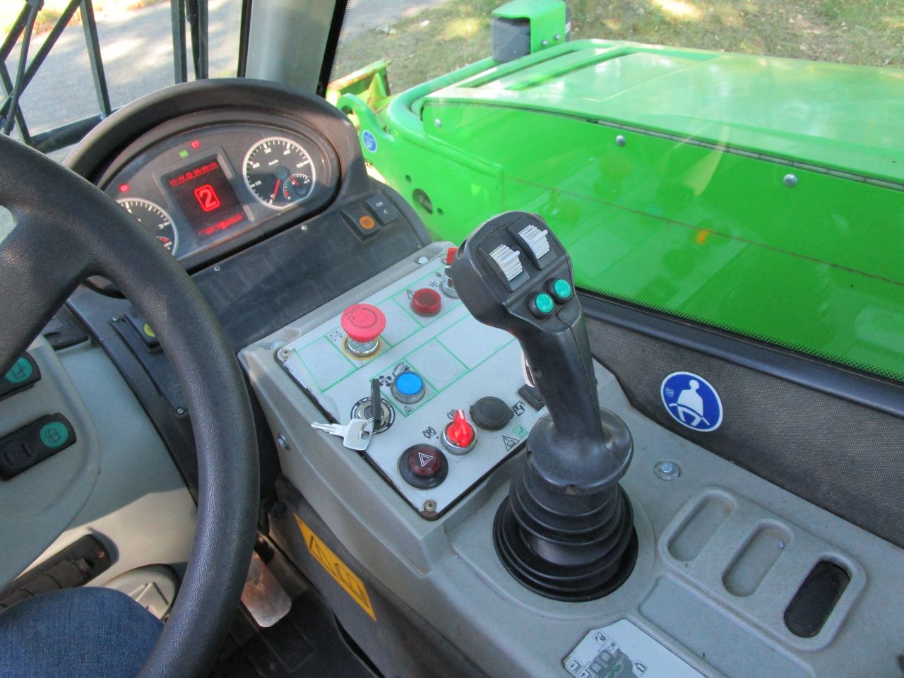 Merlo 40.17 plus werkbak bediening 2450 uur