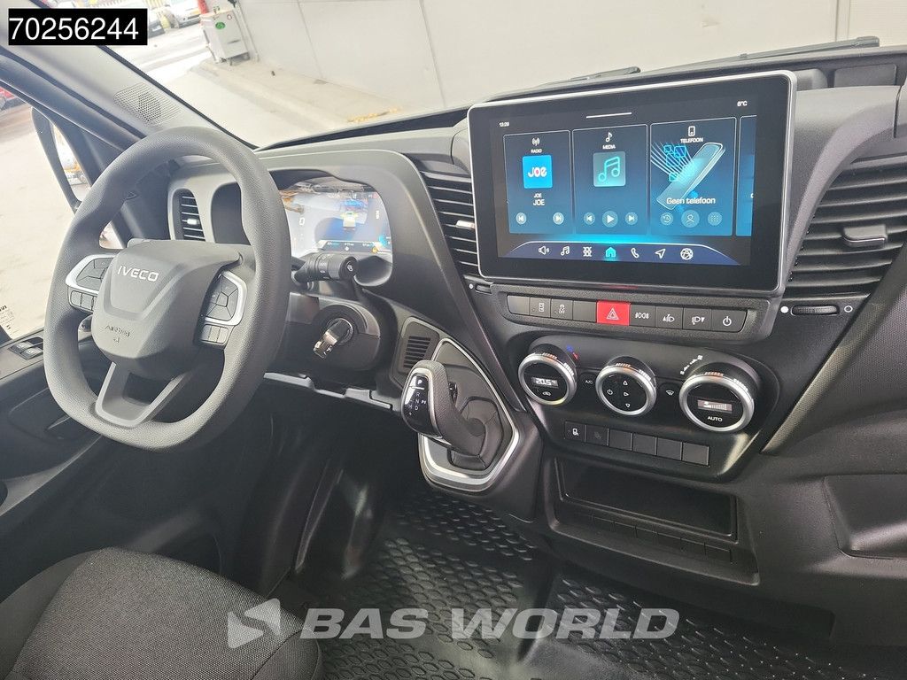 Iveco Daily 35C18 3.0L Automaat Laadklep Zijdeur Dubbellucht Bakwagen 180PK LED Airco Cruise Camera Lat om Lat D'Hollandia Bakwagen Meubelbak Koffer Airco Cruise control