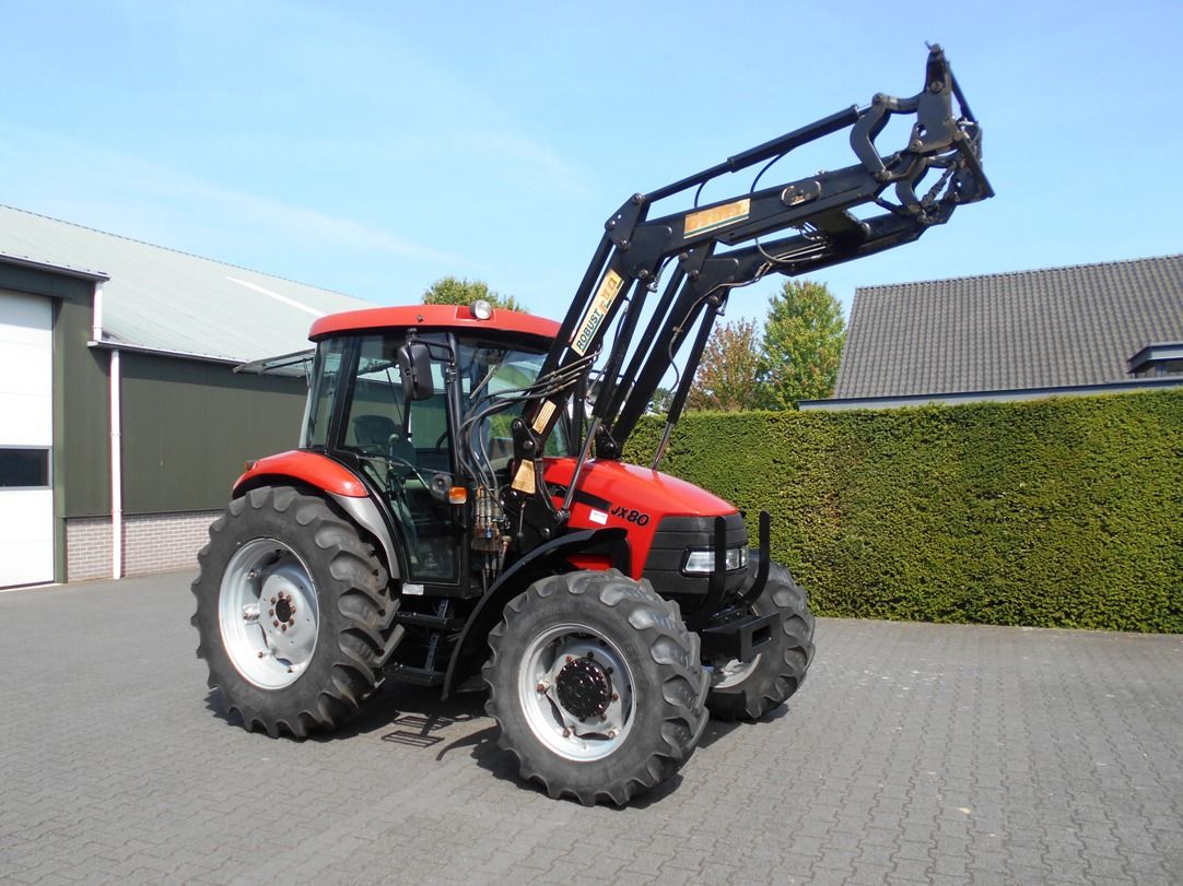 Case-IH JX 80 + frontlader