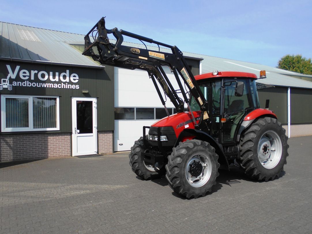 Case-IH JX 80 + frontlader