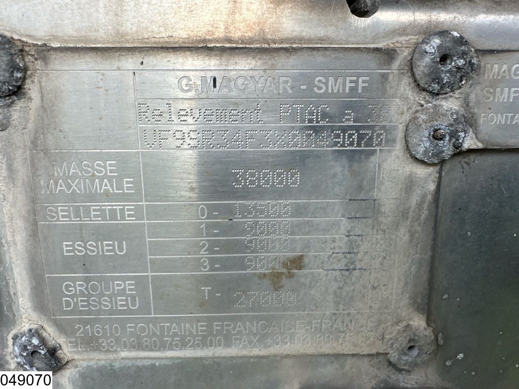 Magyar Chemie 32550 Liter, 1 Comp