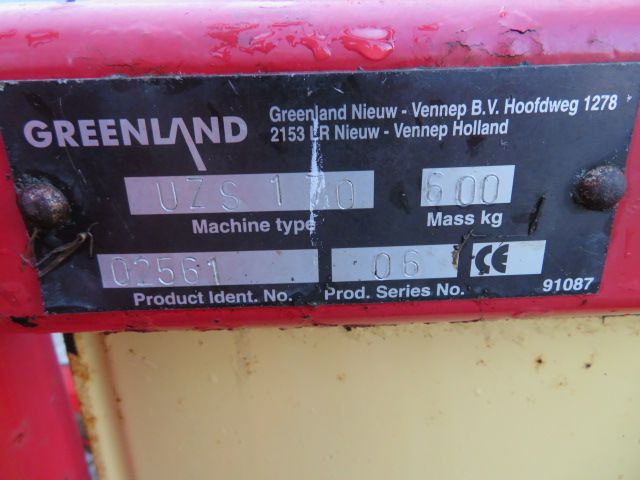 Vicon UZS 170 kuilsnijder (defect)