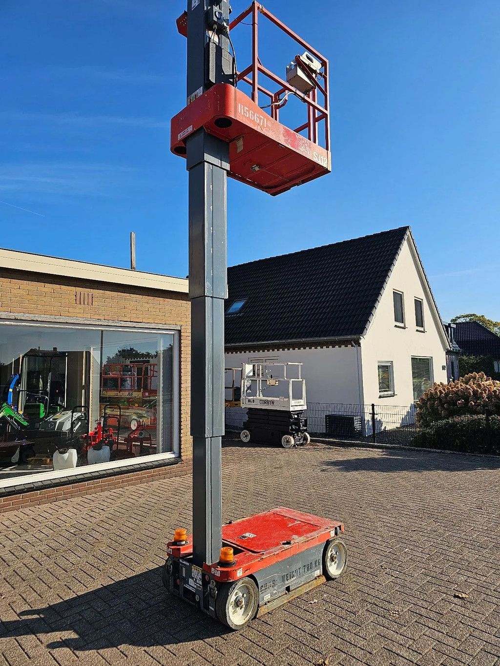 Skyjack Sj12 mast hoogwerker met boek schaarlift