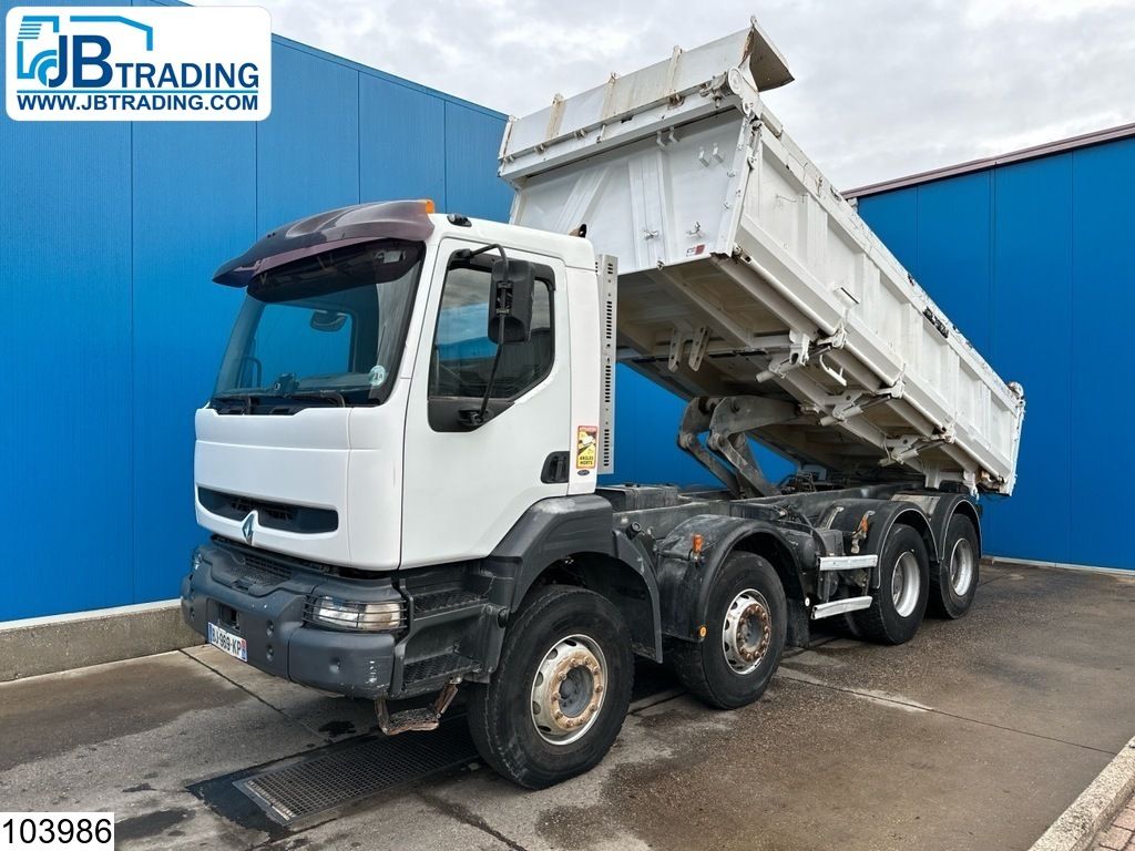 Renault Kerax 380 Dxi 8x4, Manual transmission, Steel spring suspension