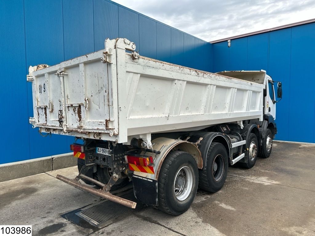 Renault Kerax 380 Dxi 8x4, Manual transmission, Steel spring suspension