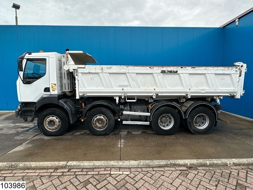 Renault Kerax 380 Dxi 8x4, Manual transmission, Steel spring suspension