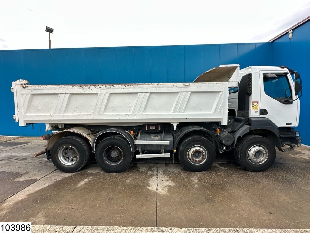 Renault Kerax 380 Dxi 8x4, Manual transmission, Steel spring suspension