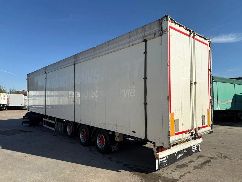 Knapen Trailers K100 Mega 98m3! Cargo Floor 10MM Liftas Schijfremmen