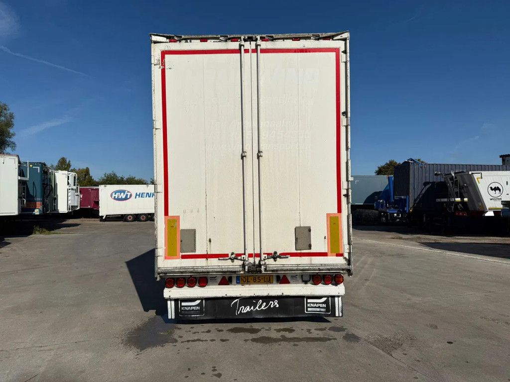 Knapen Trailers K100 Mega 98m3! Cargo Floor 10MM Liftas Schijfremmen