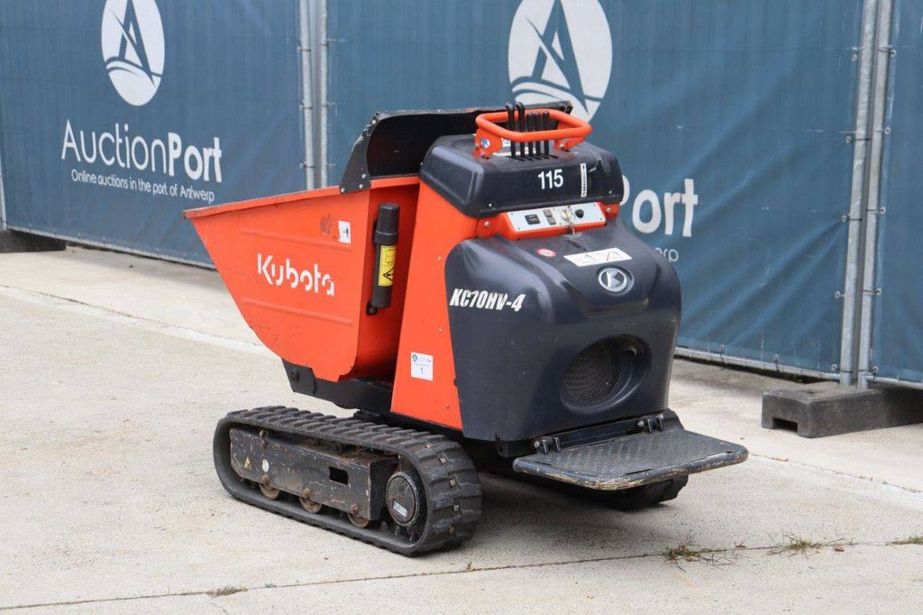 Minidumper Kubota KC70 Diesel 7kW 2017