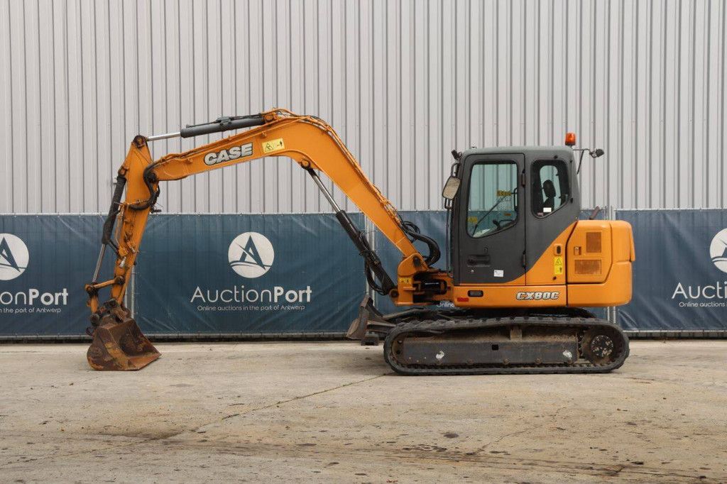 Raupenbagger Case CX80 Diesel 39kW 2007
