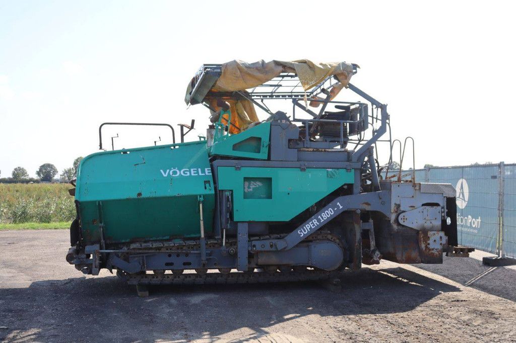 Asfalteermachine Vogele SUPER 1800-1 Diesel 125kW 2004