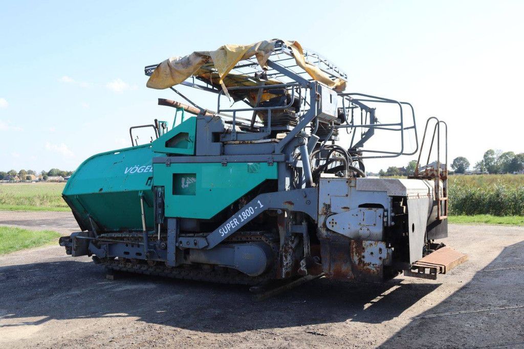 Asfalteermachine Vogele SUPER 1800-1 Diesel 125kW 2004
