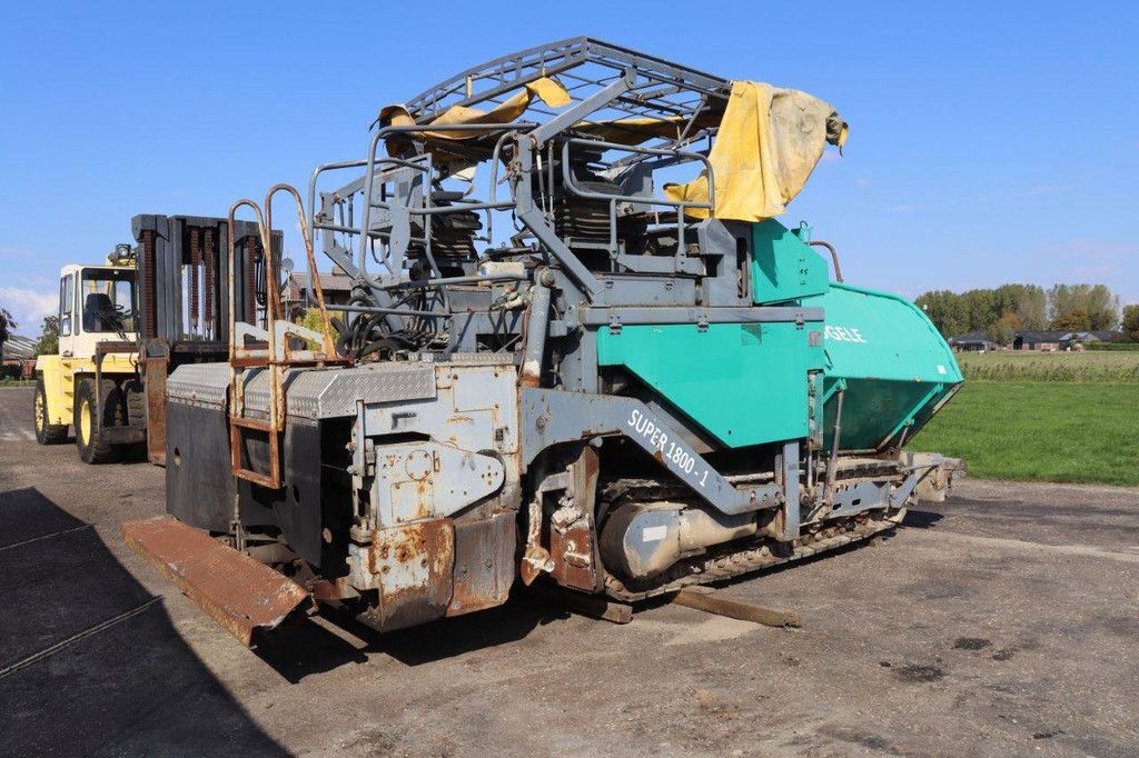 Asfalteermachine Vogele SUPER 1800-1 Diesel 125kW 2004