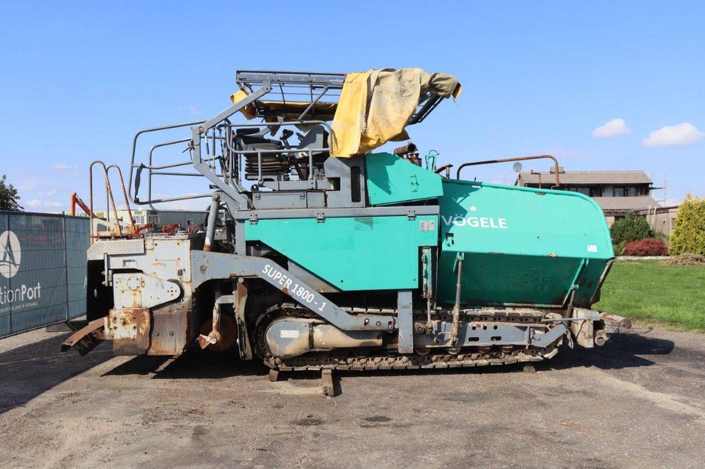 Asfalteermachine Vogele SUPER 1800-1 Diesel 125kW 2004