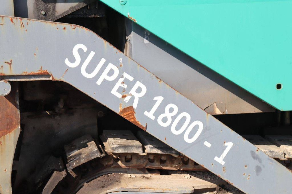 Asfalteermachine Vogele SUPER 1800-1 Diesel 125kW 2004