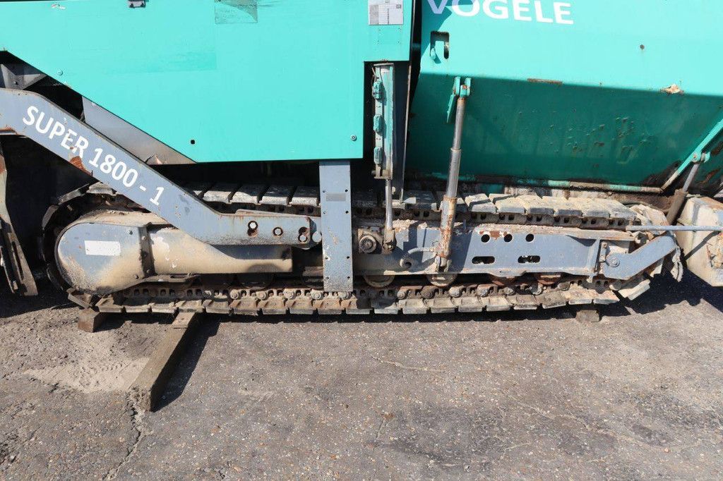 Asfalteermachine Vogele SUPER 1800-1 Diesel 125kW 2004