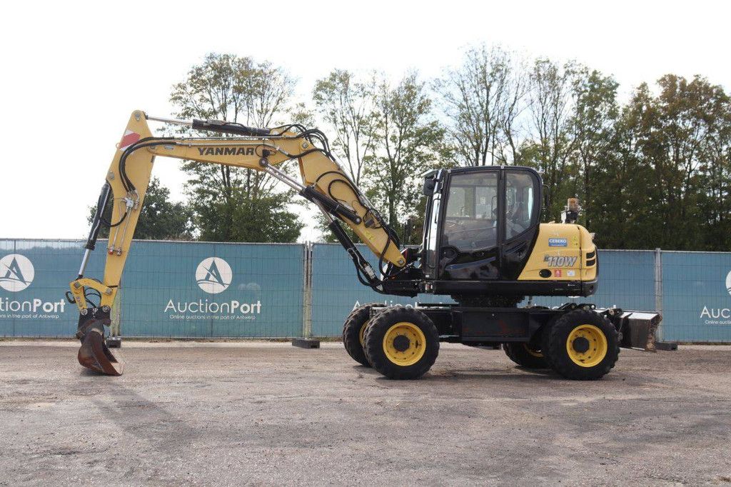 Mobilbagger Yanmar B110W Diesel 85kW 2018