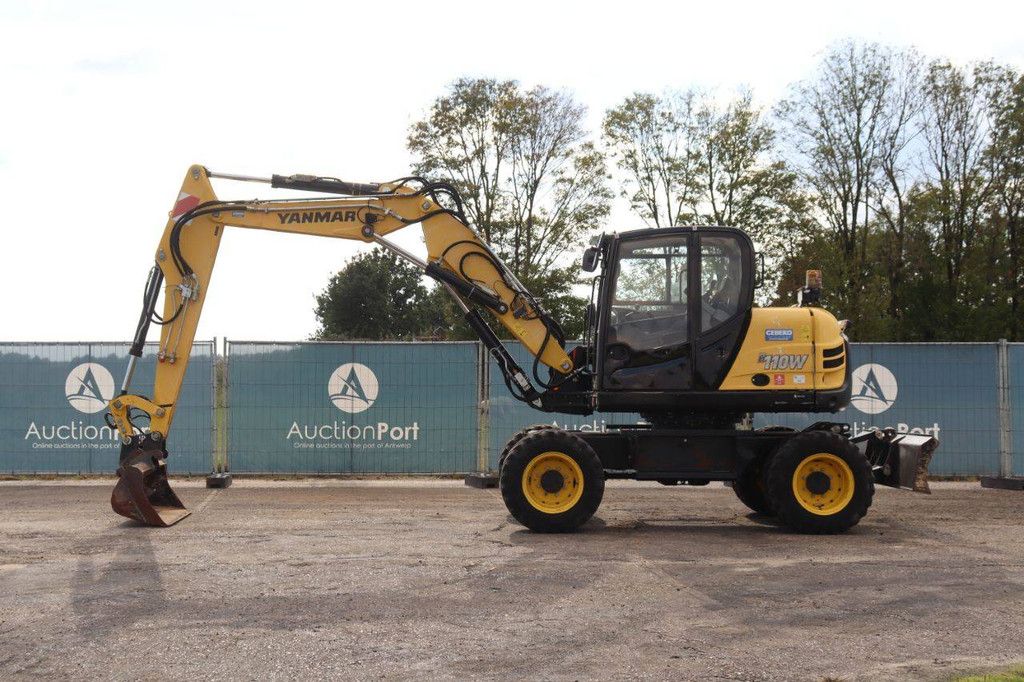 Mobilbagger Yanmar B110W Diesel 85kW 2018