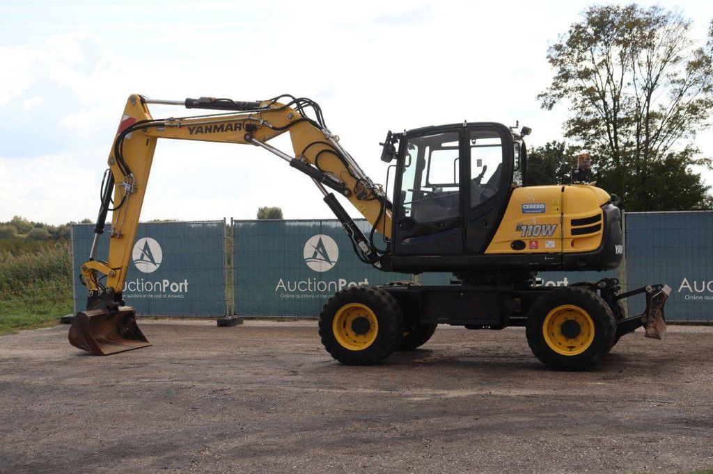 Mobilbagger Yanmar B110W Diesel 85kW 2018