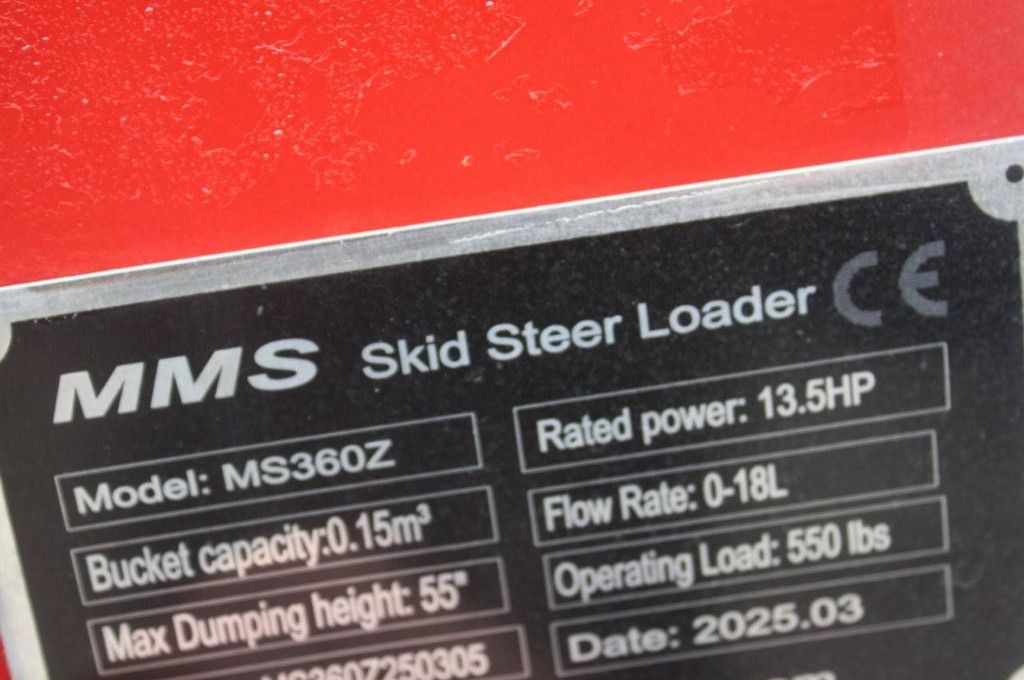 Kompaktlader MMS MS360Z Benzin 13,5 PS 2025 Demo