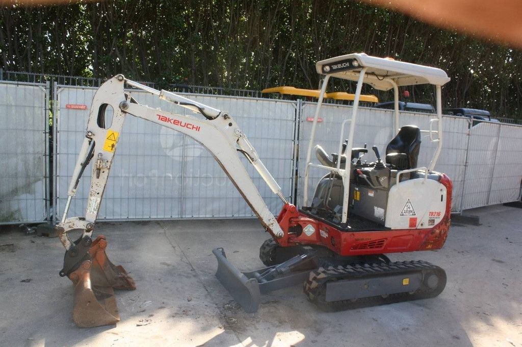Minibagger Takeuchi TB216 Diesel 11,5 kW 2017