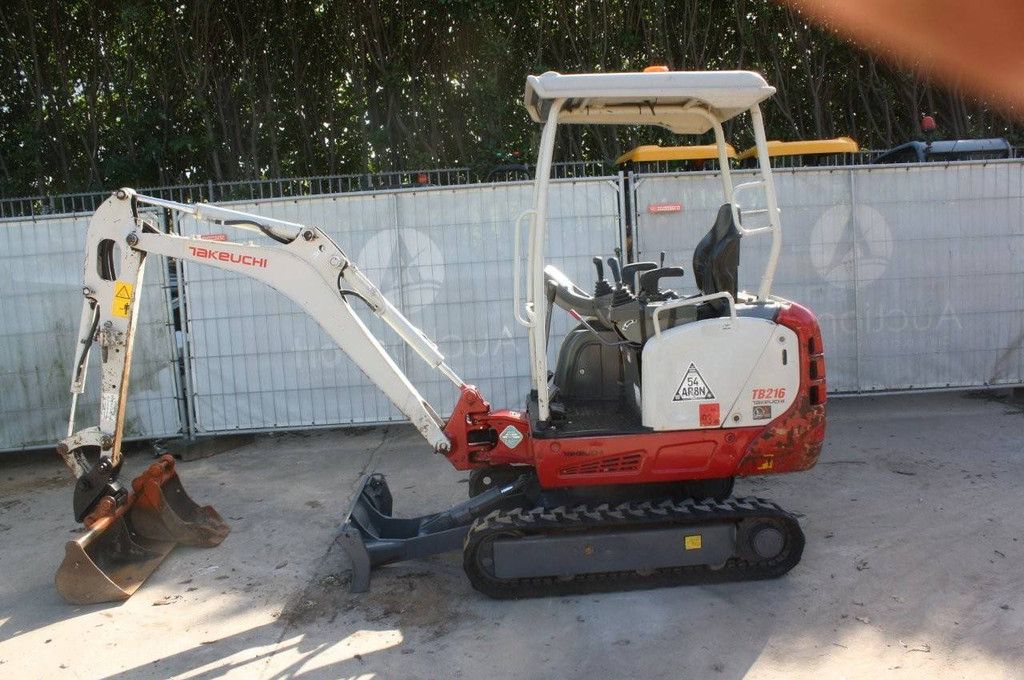 Minibagger Takeuchi TB216 Diesel 11,5 kW 2017