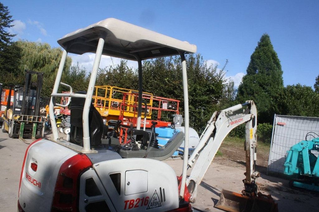 Minibagger Takeuchi TB216 Diesel 11,5 kW 2017