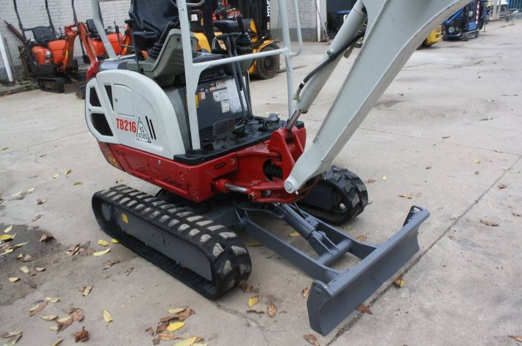 Mini excavator Takeuchi TB216 Diesel 11.5kW 2018