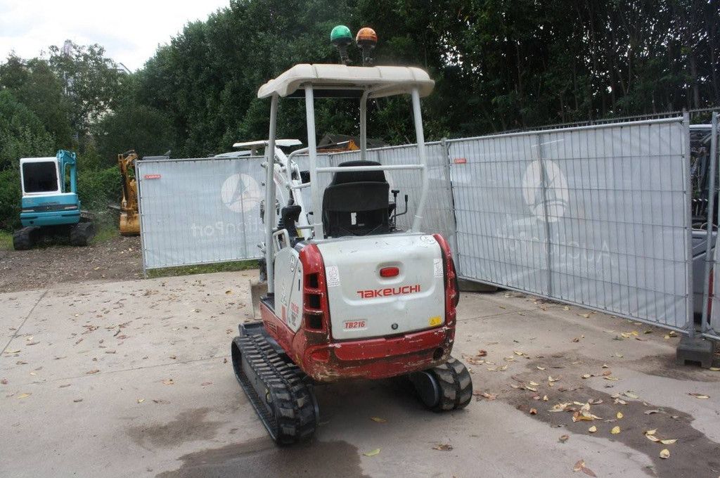 Mini excavator Takeuchi TB216 Diesel 11.5kW 2018