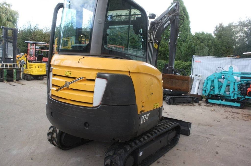 Crawler excavator Volvo EC27C Diesel 20.4kW 2015