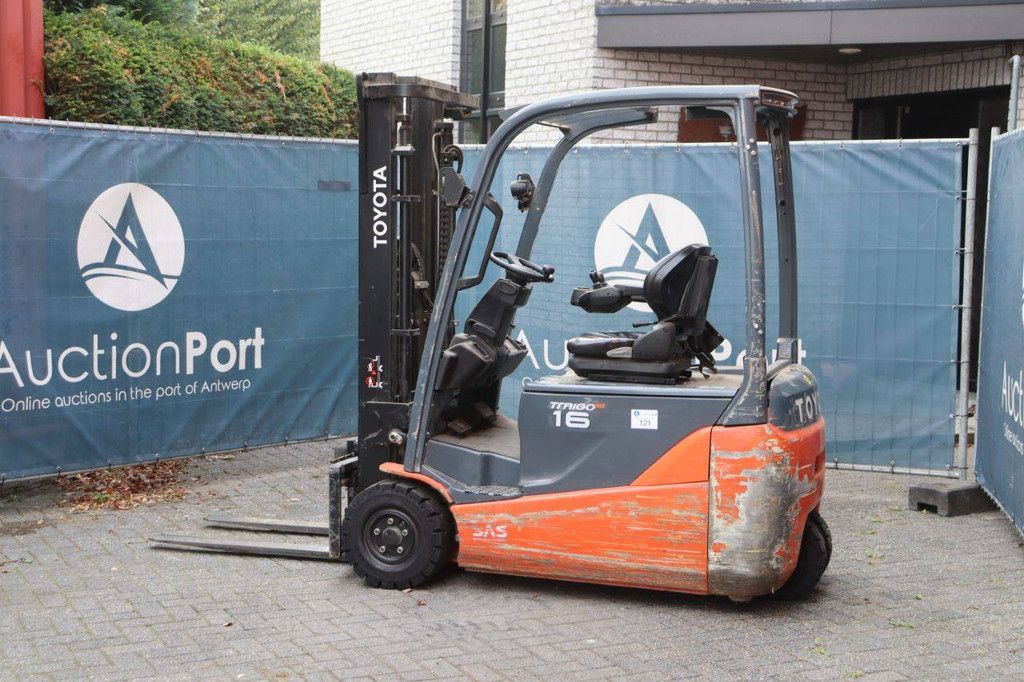 Toyota 8FBE16T Electric Forklift 1600kg 3.3m 2019