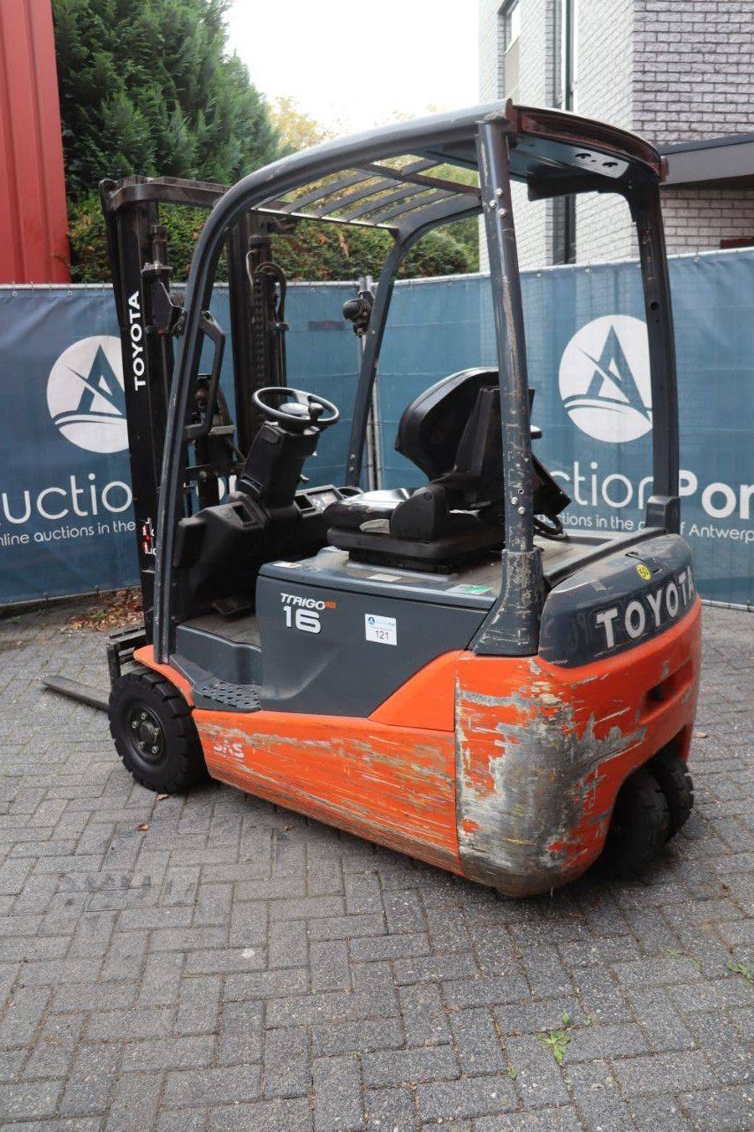 Toyota 8FBE16T Electric Forklift 1600kg 3.3m 2019