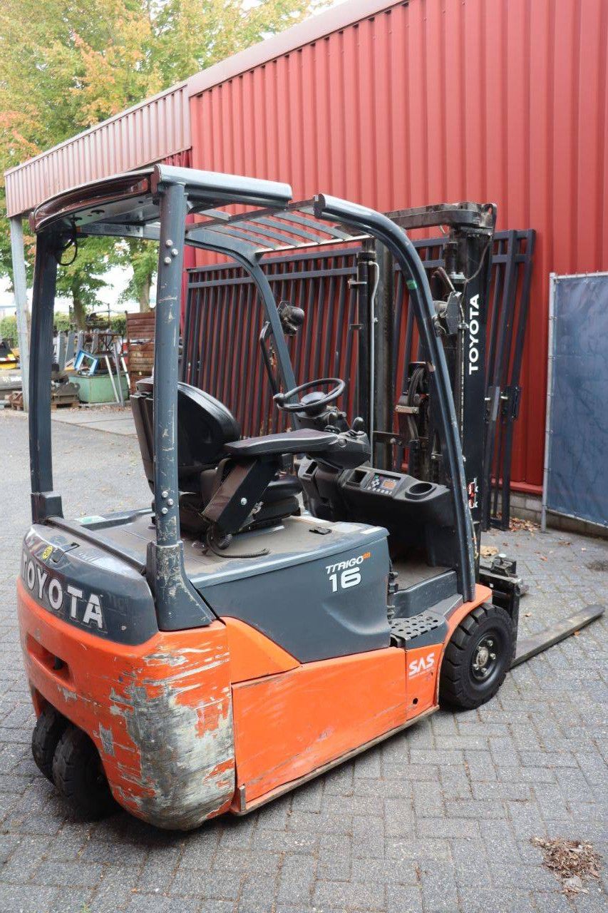 Toyota 8FBE16T Electric Forklift 1600kg 3.3m 2019