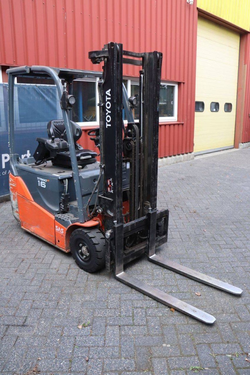 Toyota 8FBE16T Electric Forklift 1600kg 3.3m 2019