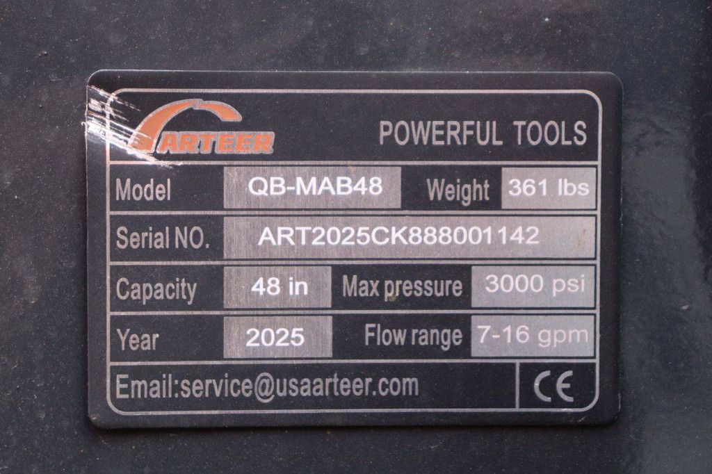 Arteer QB-MAB48 2025 Neuer Kehrbürstenaufsatz