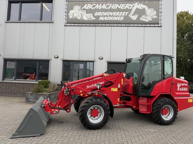 Schaffer 6680T bj17 Tele shovel Verreiker 4.8M Hefho 2.8T Hefve