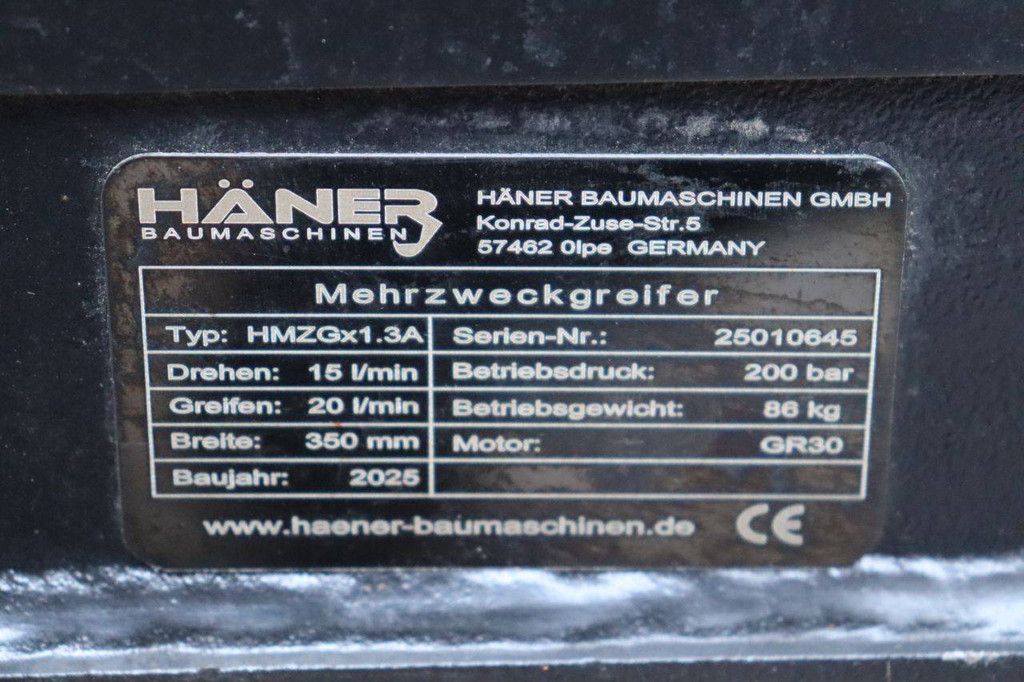 Greifer Häner HMZGx1.3A 2025