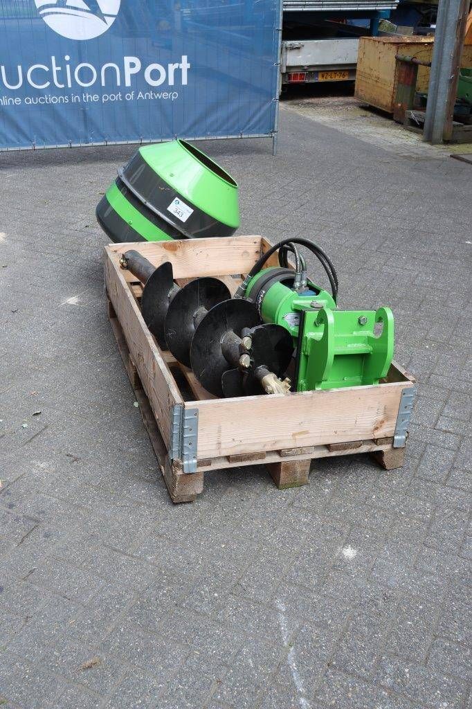 Hydraulische grondboor Haner met grondboor 300mm en betonmixer Cw05 2024 Nieuw