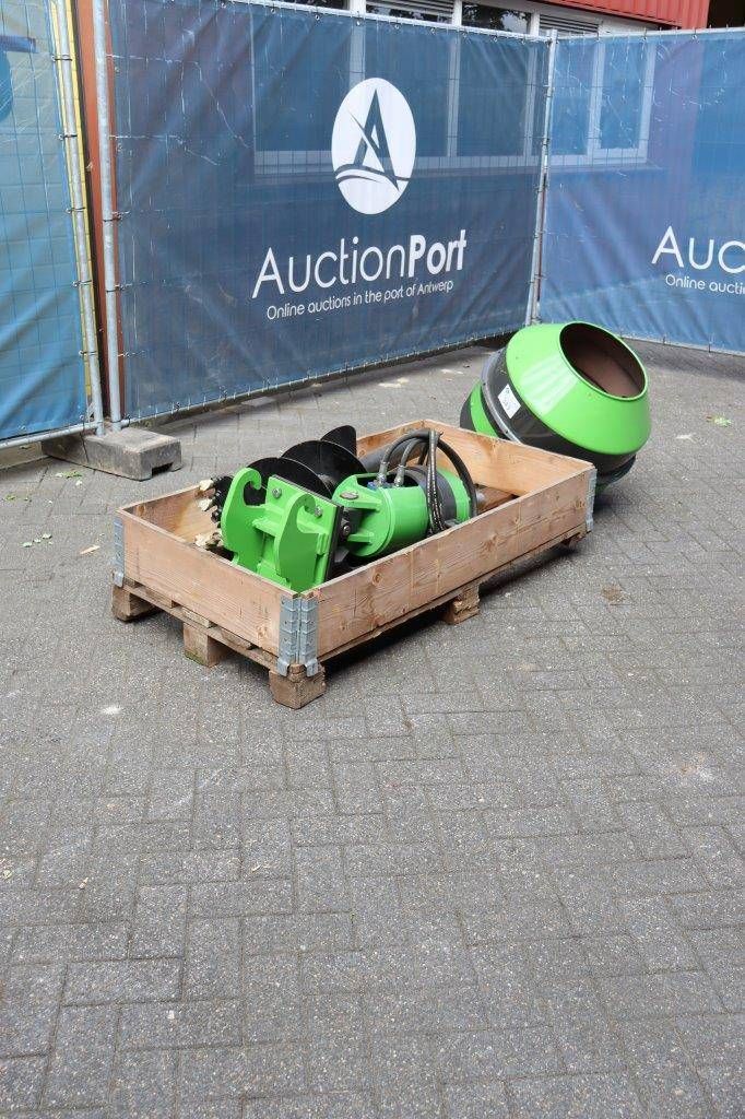 Hydraulische grondboor Haner met grondboor 300mm en betonmixer Cw05 2024 Nieuw