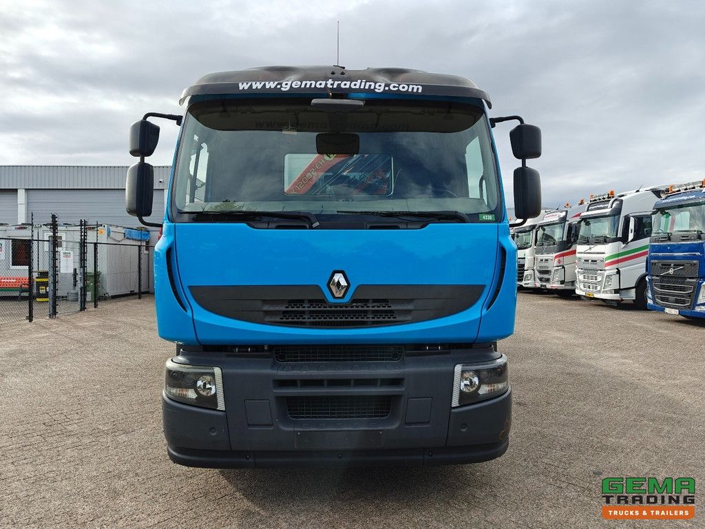 Renault Premium Lander 340 4x2 Daycab Euro 5 – Retarder – Offene Ladefläche 7,8 m + Palfinger PK12002-EH – Röntgen