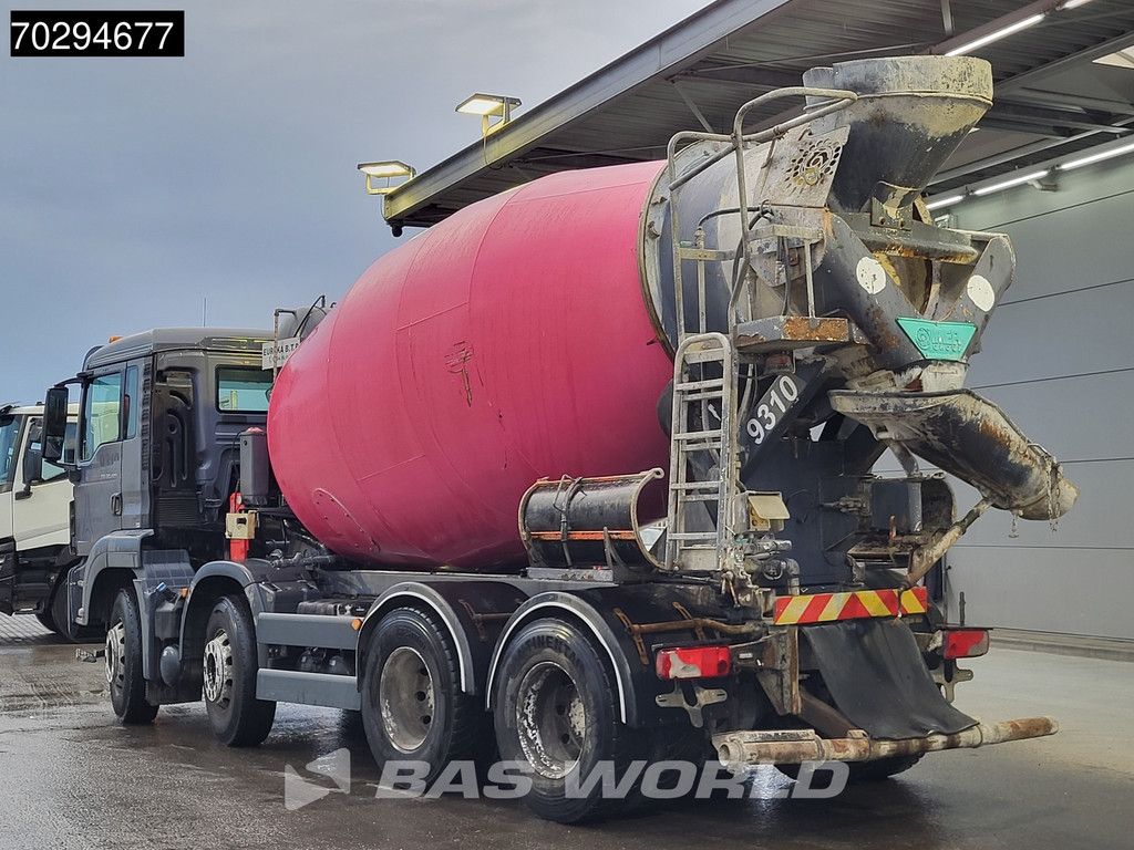 MAN TGS 32.430 8X4 9m3 Imer Mixer Steelsuspension Euro 6