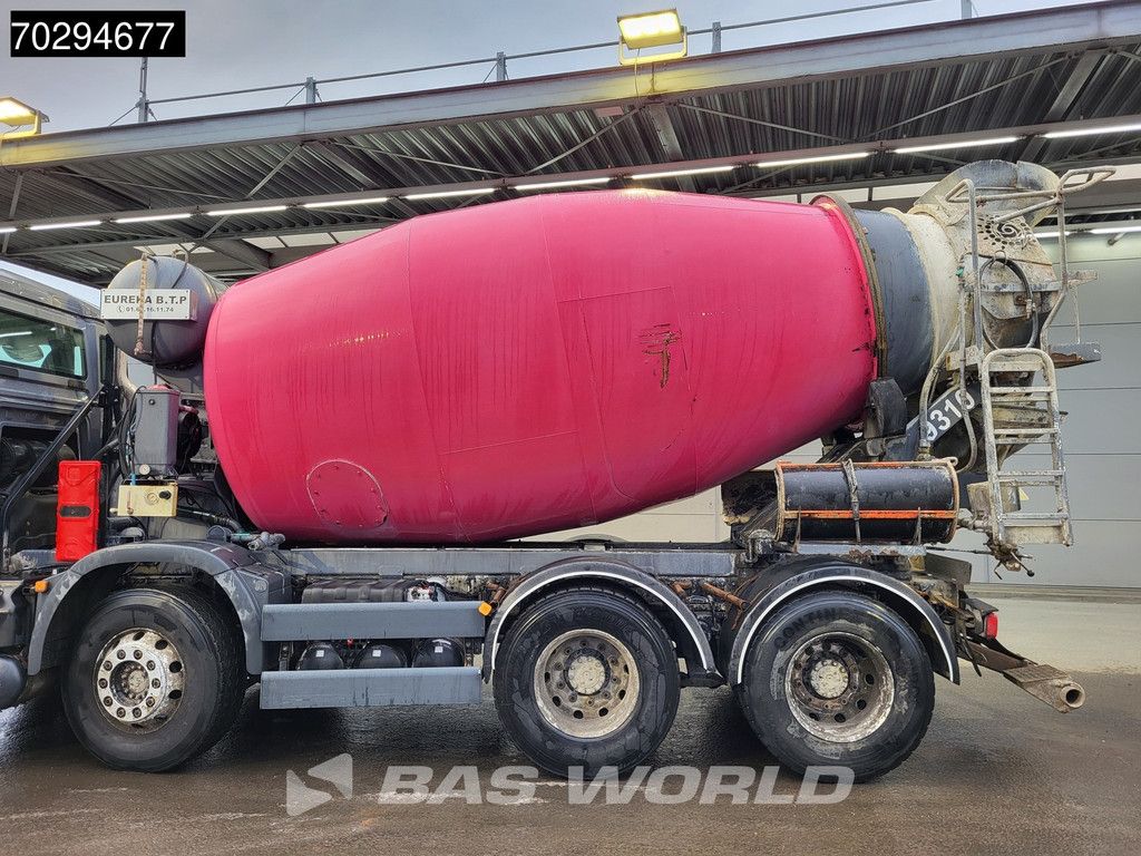 MAN TGS 32.430 8X4 9m3 Imer Mixer Steelsuspension Euro 6