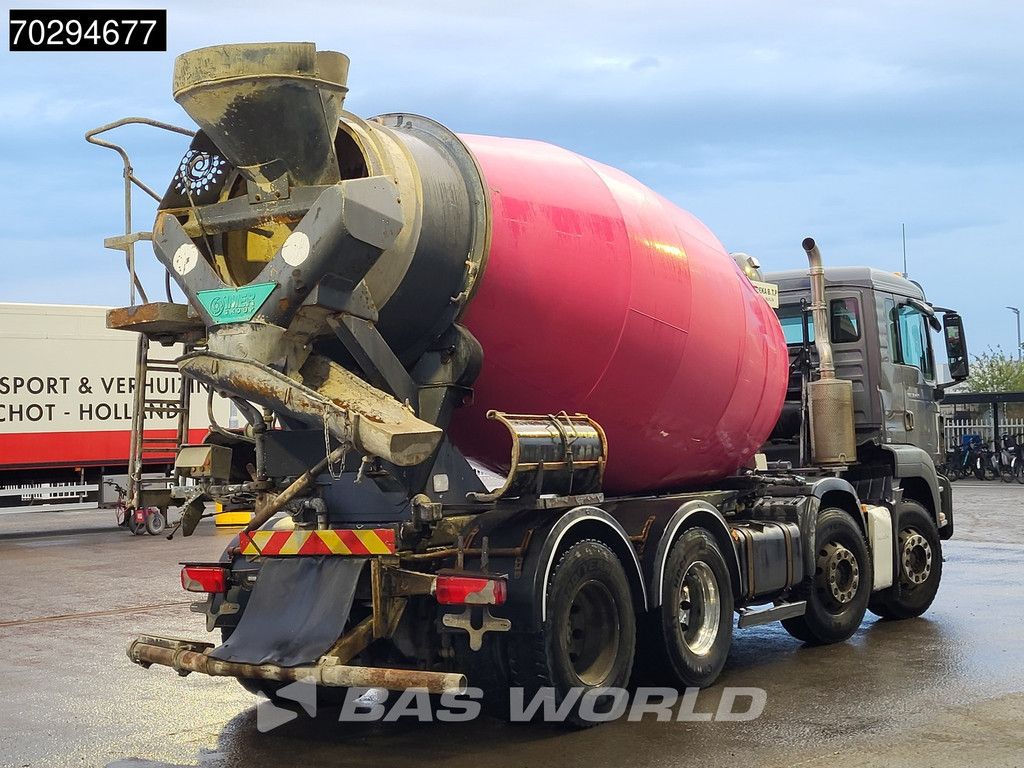 MAN TGS 32.430 8X4 9m3 Imer Mixer Steelsuspension Euro 6