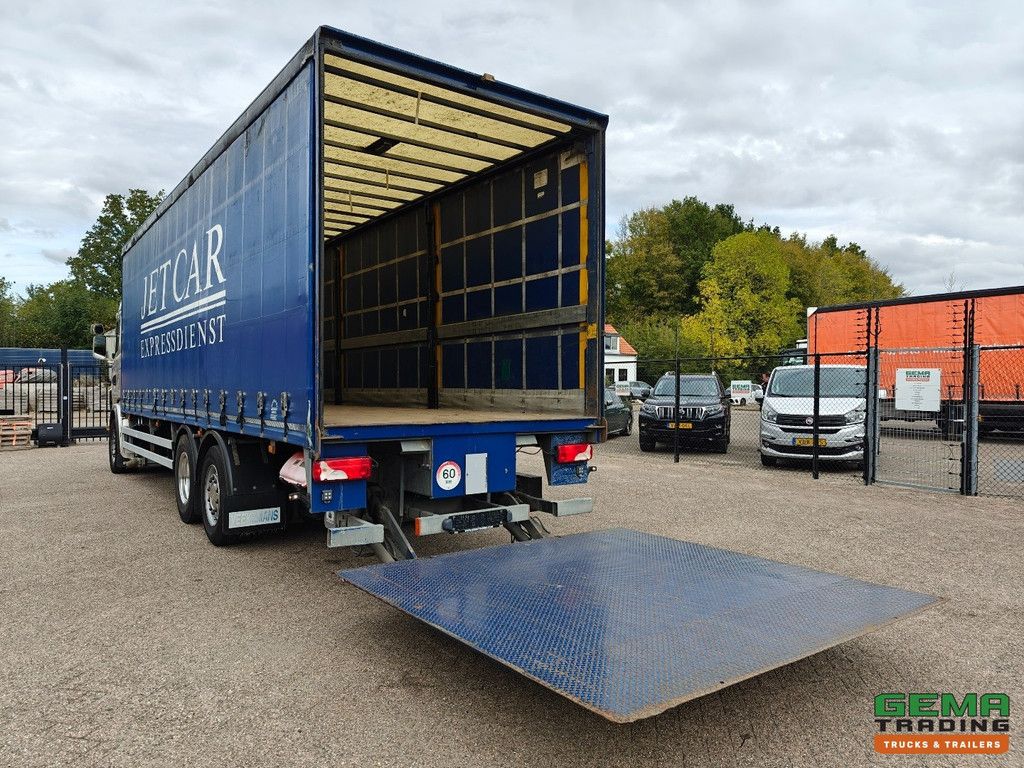 Scania G320 6x2/4 Highline Euro5 – 8,6 m Schiebeplane + 2000 kg Hebebühne – 220 V Wechselrichter – TÜV 04/2026