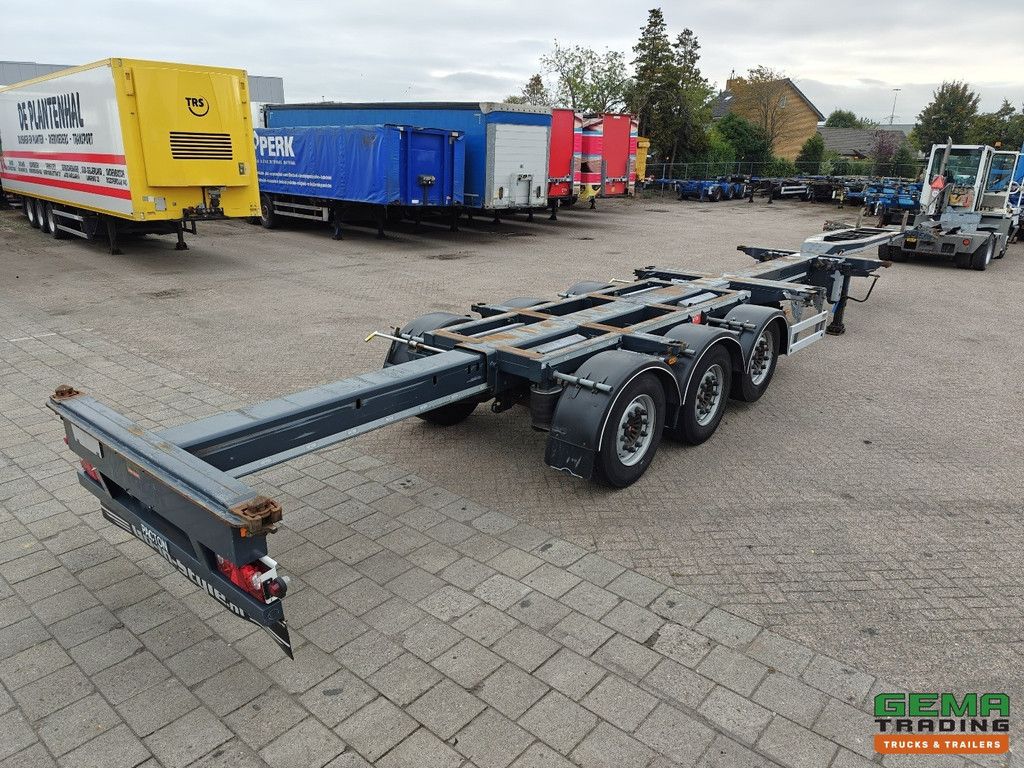 Pacton ET3 3-Achser SAF - MULTI - Scheibenbremsen - Liftachse - 3x ausziehbar - 03/2026 TÜV
