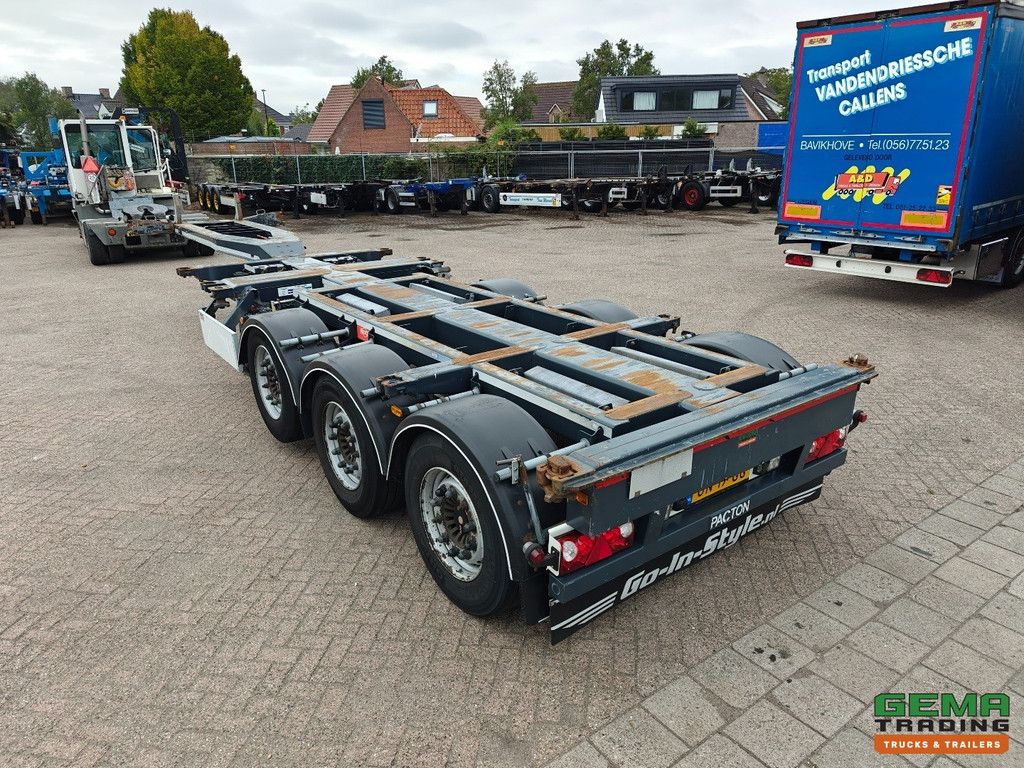 Pacton ET3 3-Achser SAF - MULTI - Scheibenbremsen - Liftachse - 3x ausziehbar - 03/2026 TÜV